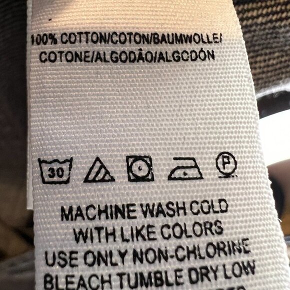 NWT Free People Washed Black Denim Button Fly Raw Hem skirt, Size 30 (US 10) - Picture 13 of 13